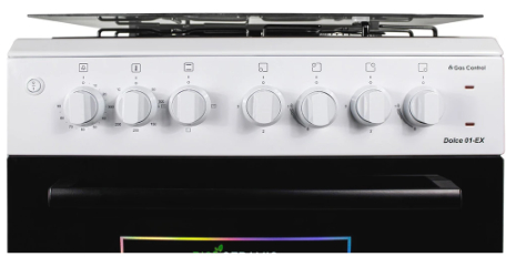 Плита комбінована ARTEL DOLCE 21-EX White - 3