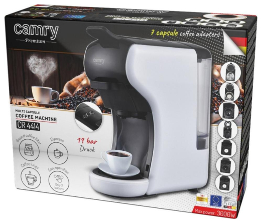 Капсульна кавоварка еспресо Camry CR 4414 - 5