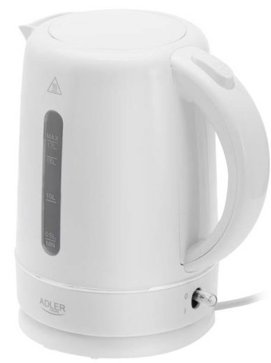 Электрочайник Adler AD 1385 white - 2