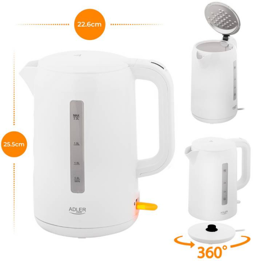Електрочайник Adler AD 1386 - 9