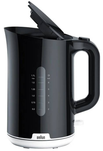 Електрочайник Braun Breakfast1 Water Kettle WK 1110 BK - 2