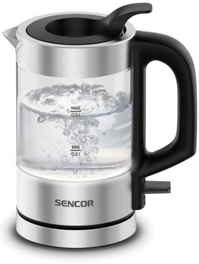 Електрочайник дорожній Sencor SWK 160SS - 2