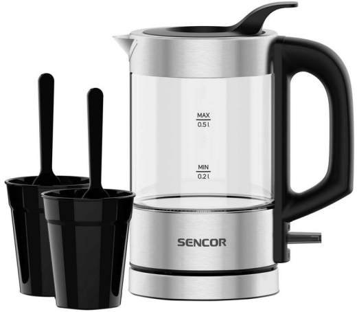 Електрочайник дорожній Sencor SWK 160SS - 3