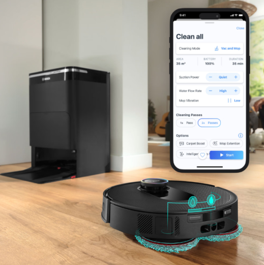 Робот-пилосос миючий Bosch BCRDW3BX - 9