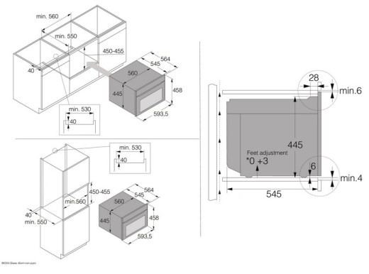 Вбудована мікрохвильова піч Asko OM24BGH - 8