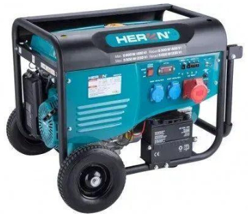 Бензиновий генератор Heron 5,5HP 2,3kVA (8896111) - 2