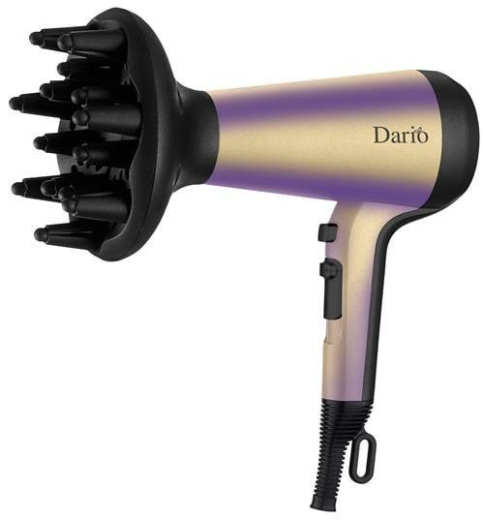 Фен Dario DHD-9222 Gold - 1