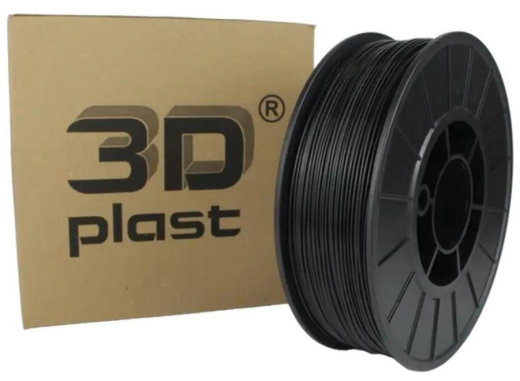 Філамент 3Dplast PETG 1.75mm 3kg black (3DPTG1753BLK) - 1