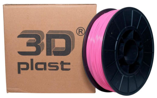 Філамент 3Dplast PLA 1.75mm 0.85kg pink (3DPLA17508PNK) - 1