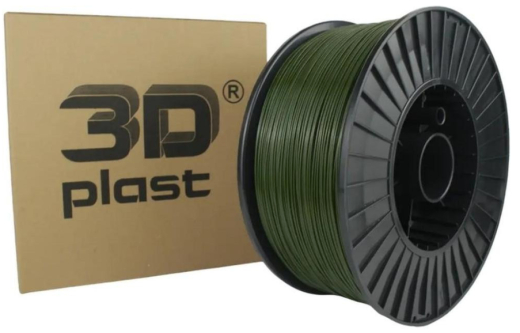 Філамент 3Dplast PLA 1.75mm 3kg khaki (3DPLA1753HKI) - 1