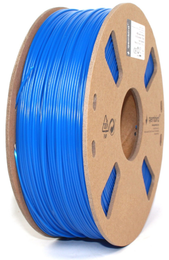 Філамент Gembird ABS, 1.75 мм, 1 кг, blue (3DP-ABS1.75-01-B) - 1