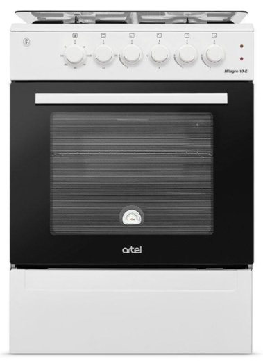 Комбінована плита Artel Milagro 10-E White - 2