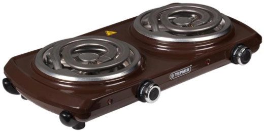 Настільна плита Термія ЕПТ 2-2,0/230(ш) коричнева - 2