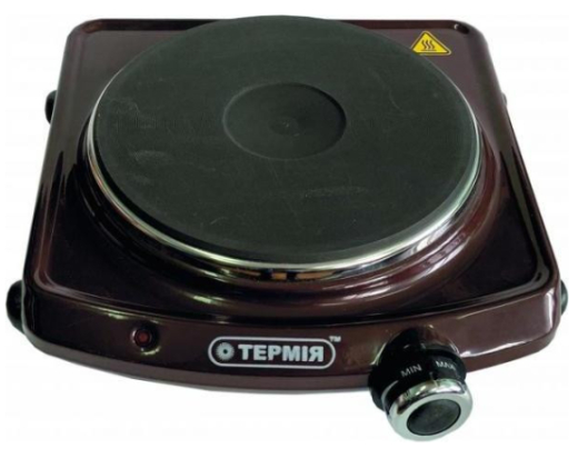 Настільна плита Термія ЕПЧ 1-1,5/230М2 коричнева - 2