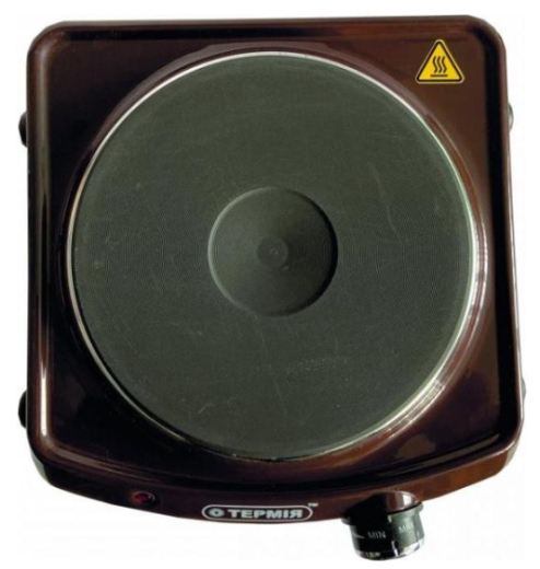 Настільна плита Термія ЕПЧ 1-1,5/230М2 коричнева - 3