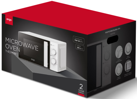 Микроволновка ERGO Y40MW - 3