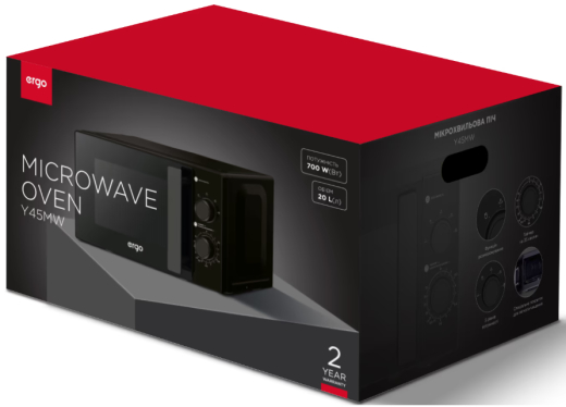 Микроволновка ERGO Y45MW - 3