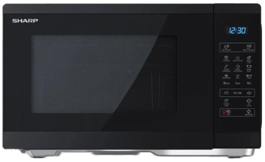 Мікрохвильовка з грилем Sharp YC-MG252AE-B - 1