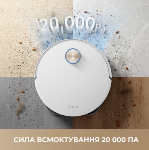 Робот-пилосос миючий Dreame X50 Ultra Complete (RLX85CE-4-WH) - 2