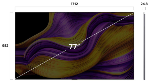 Телевiзор LG 77G51LW - 2