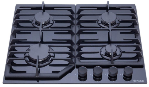 Газова варильна поверхня Perfelli DIAMOND G69C NERO - 2