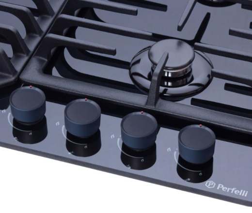 Газова варильна поверхня Perfelli DIAMOND G69C NERO - 4