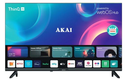 Телевізор Edler AK43FHD22 W - 1