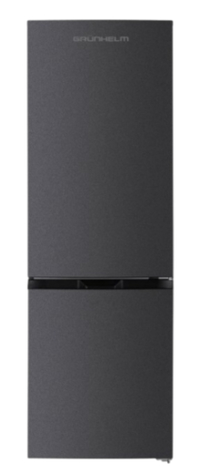 Холодильник з морозильною камерою Grunhelm BRH-N186EI68-G - 1