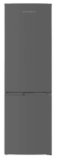 Холодильник з морозильною камерою BRH-N181М55-G Grunhelm - 1