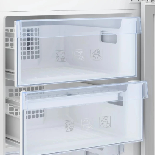 Холодильник з морозильною камерою Beko RCNA366K40XBN - 7