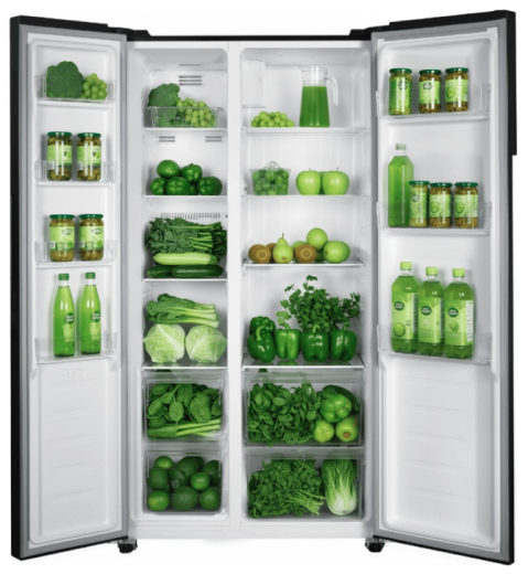 Холодильник SBS с морозильной камерой KFSB 1793 BS Slim - 2