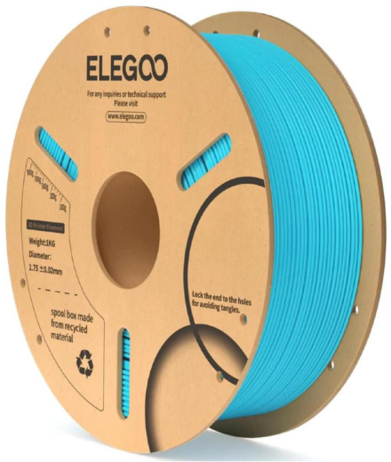 Филамент ELEGOO PLA 1kg 1.75mm blue sky (50.203.0107) - 1