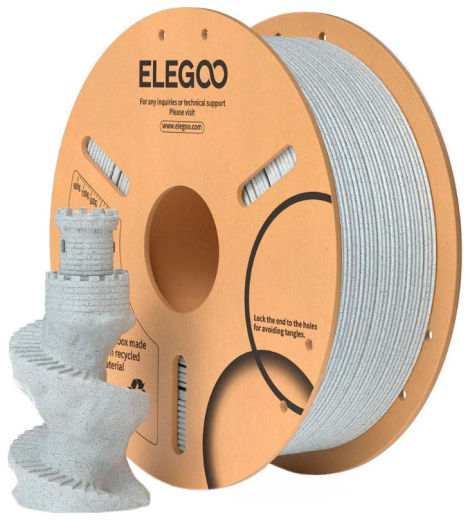 Филамент ELEGOO PLA 1kg 1.75mm marble (50.203.0113) - 2