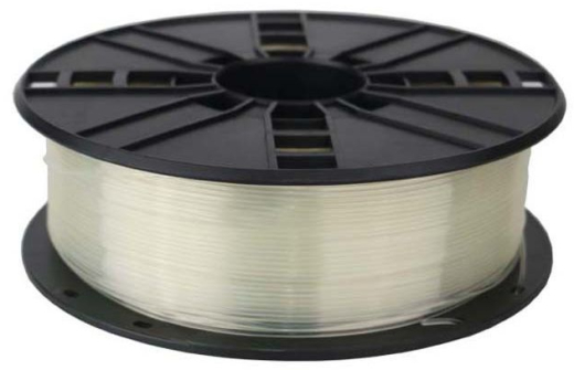 Филамент Gembird PLA 1.75 mm 1kg transparent (3DP-PLA1.75-01-TR) - 2