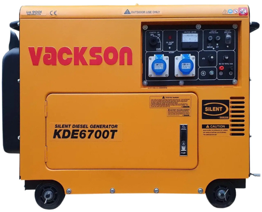 Дизельный генератор Vackson KDE6700T - 1