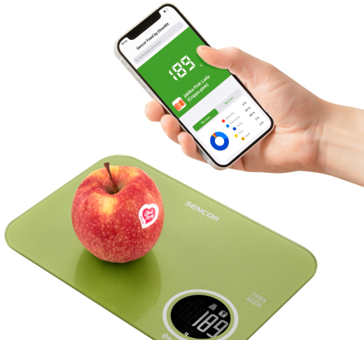 Весы кухонные электронные Sencor SKS 7070GG - 4