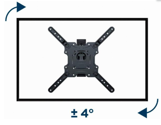 Настінне кріплення Gembird WM-55ST-01 - 6
