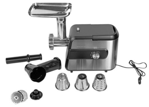 Електром'ясорубка Grunhelm AMG200SS - 3