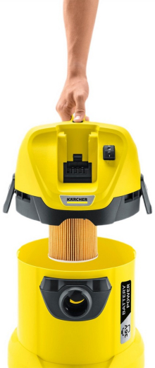 Профессиональный пылесос Karcher WD 3 Battery Set (1.629-911.0) - 3
