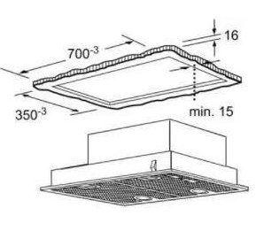 Витяжка вбудована Siemens LB75565 - 3