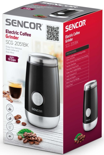 Кавомолка SENCOR SCG 2051BK - 3