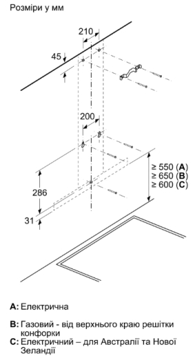 Витяжка Т-подібна Bosch DWB96DM50 - 9