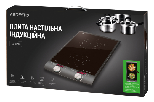 Настільна плита ARDESTO ICS-B216 - 7