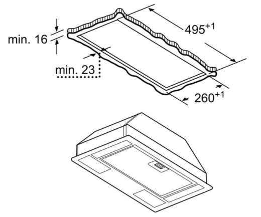 Витяжка вбудована Bosch DLN53AA70 - 6