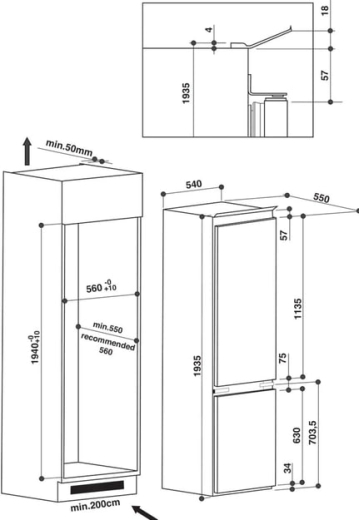Встраиваемый холодильник AEG SKE818E9ZC - 8