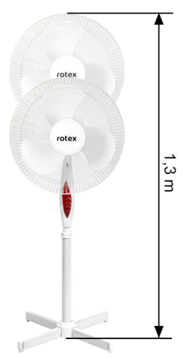 Вентилятор напольный Rotex RAF55-E - 5
