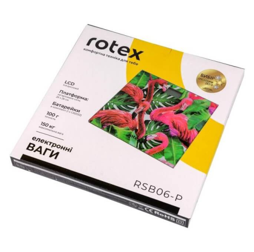 Ваги електронні підлогові Rotex RSB06-P - 3