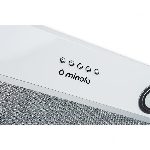 Полновстраиваемая вытяжка MINOLA HBI 5622 WH 1000 LED - 4