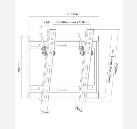 Кронштейн UniBracket 42" BZ01-21 - 3