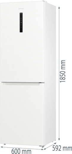 Холодильник с морозильною камерой Gorenje NRK6192AW4 - 19
